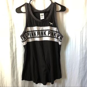 Victoria’s Secret PINK Black Muscle Tee